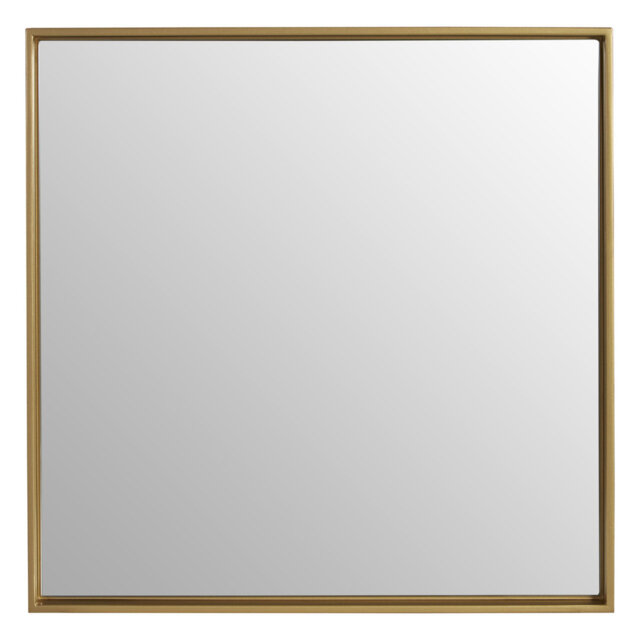 Louann Solid Wood Flat Wall Mirror