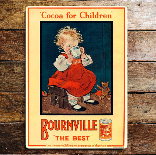 Bournville Cocoa For Children Cadbury Wall DÃ©cor