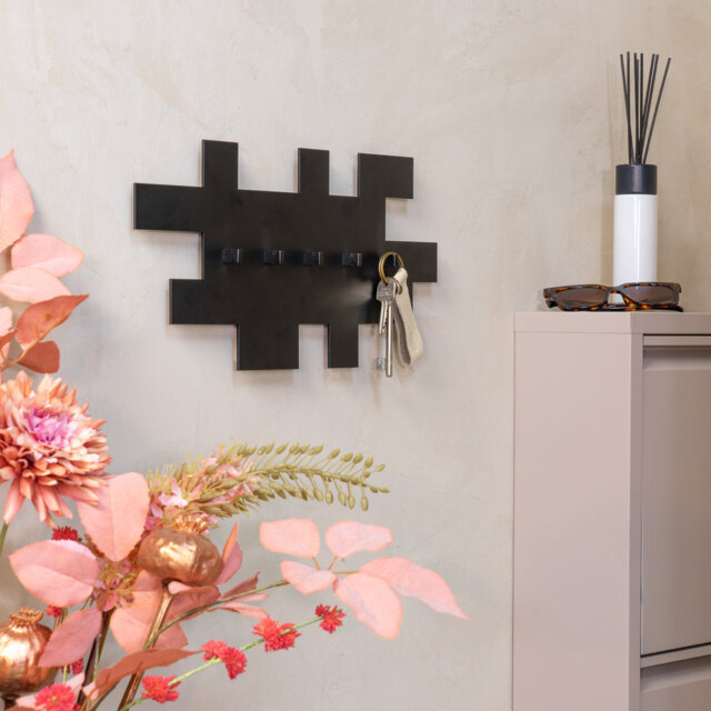 TETROMINO Steel Wall 5 - Hook Coat Rack