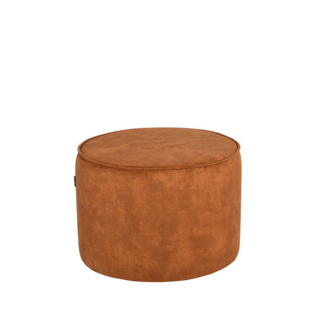 55cm Wide Round Pouf Ottoman