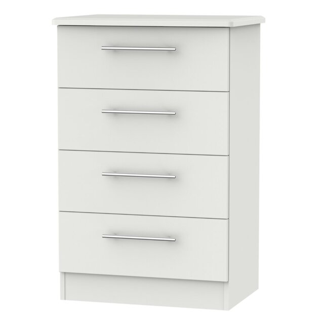 Fully Assembled Levine 4 Drawer 58Cm W Chest Of Drawers