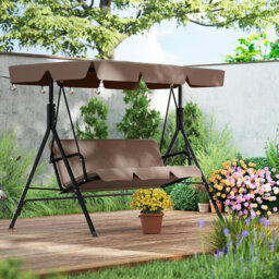 Porch Swing with Canopy