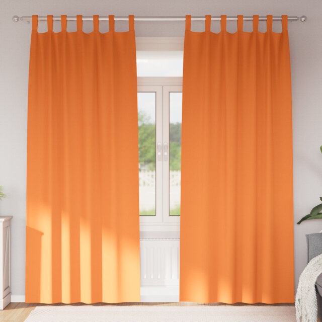 Curtains With Curtains 2 Pcs Polyester