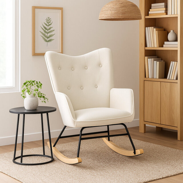 Cresson Upholstered Rocking Chair