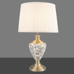 Bostrom 57cm Classic Toile de Jouy Vintage Style Table Lamp