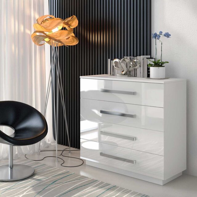 Varonique 4 Drawer 95Cm W Chest of Drawers
