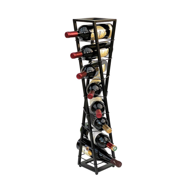 Chonie Wine Bottle Rack Black