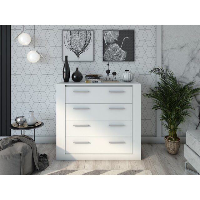 Tengan 100cm W 4 - Drawer Chest of Drawers