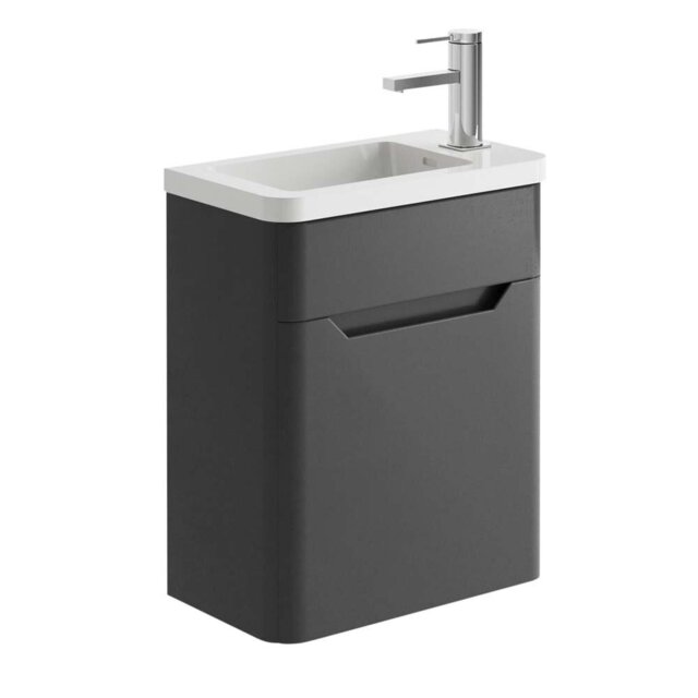 450mm Wall Hung Cloakroom Vanity Unit