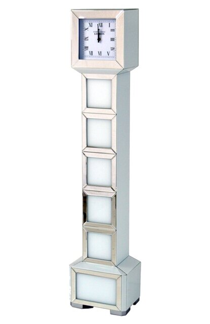 Mirrored Glass 143cm Grandfather Clock
