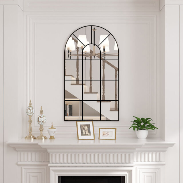Arched Metal Mirror