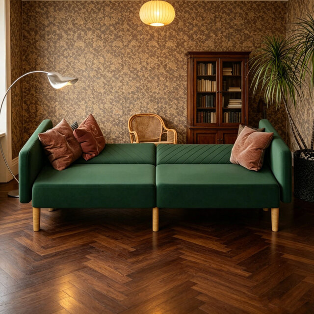 Velvet Sofa Bad
