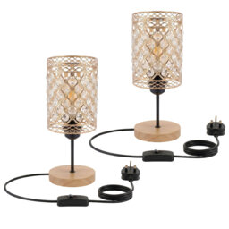 Wood Table Lamp