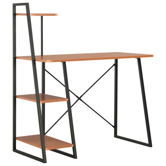 Abrienda Metal Base Writing Desk