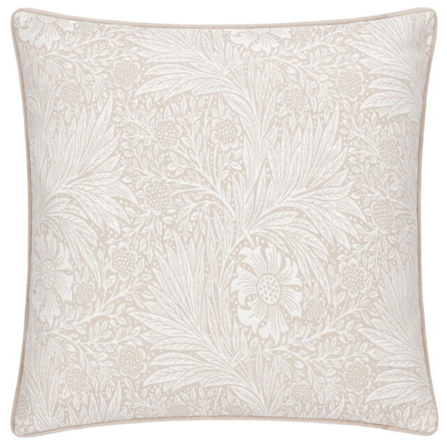 Marigold Floral Square Cushion Cover