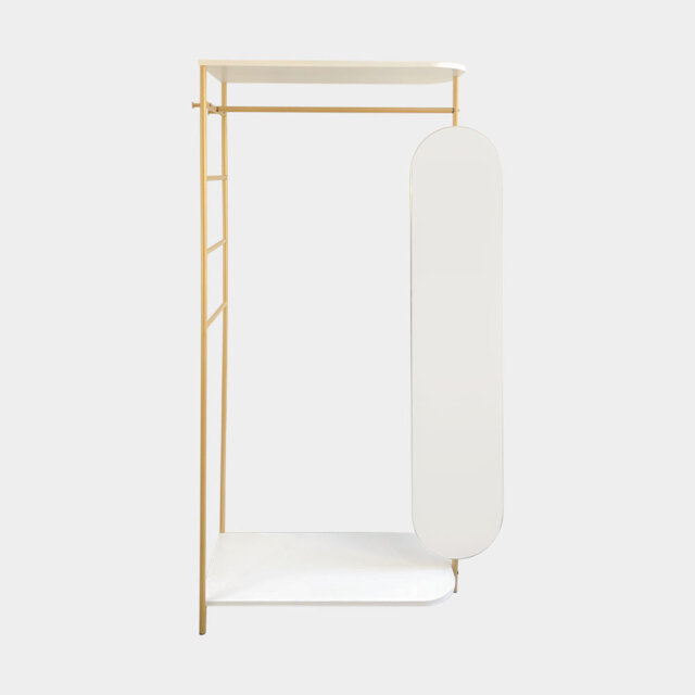 Almarie 95cm Industrial Pipe Clothing Rack