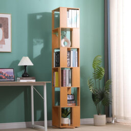 190cm H x 34cm W Corner Bookcase