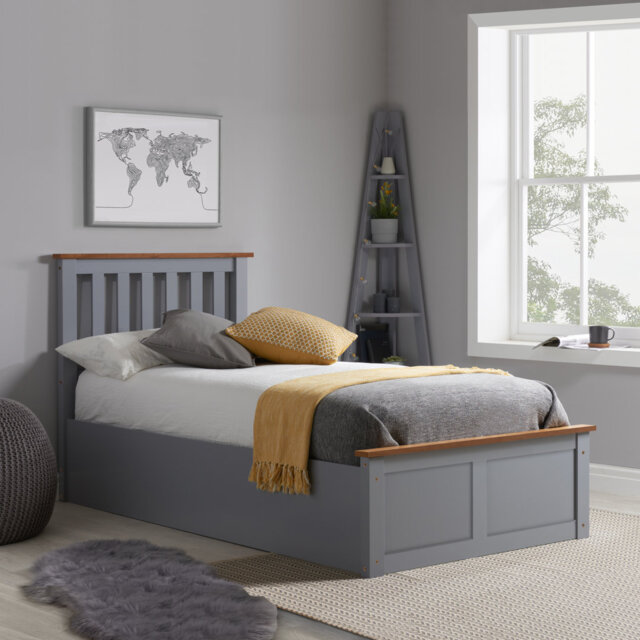 Verona Wooden Ottoman Bed