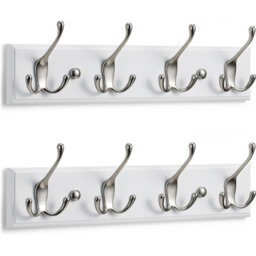 Maryetta Metal Wall Wall Mounted Coat Rack