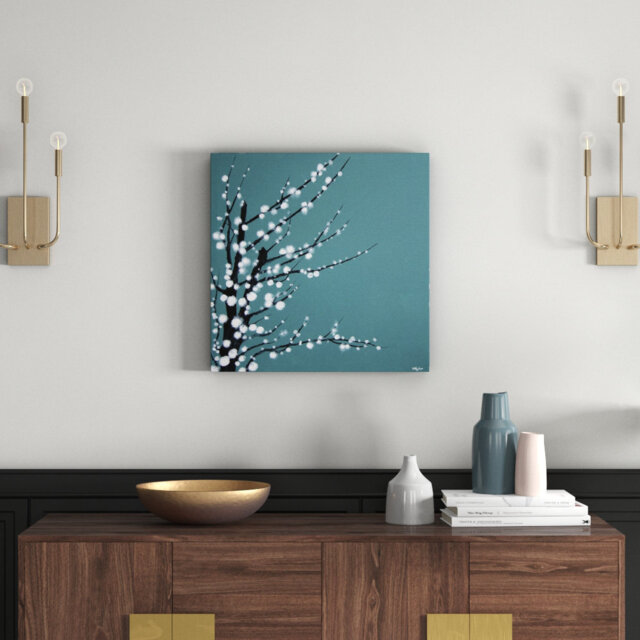 Chinese Blossom Art Print on Canvas