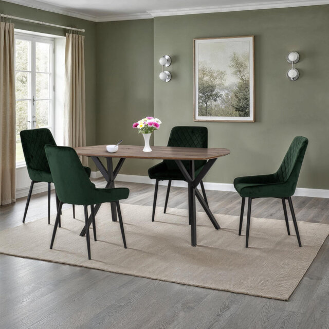 Mizel 4 - Person Dining Set