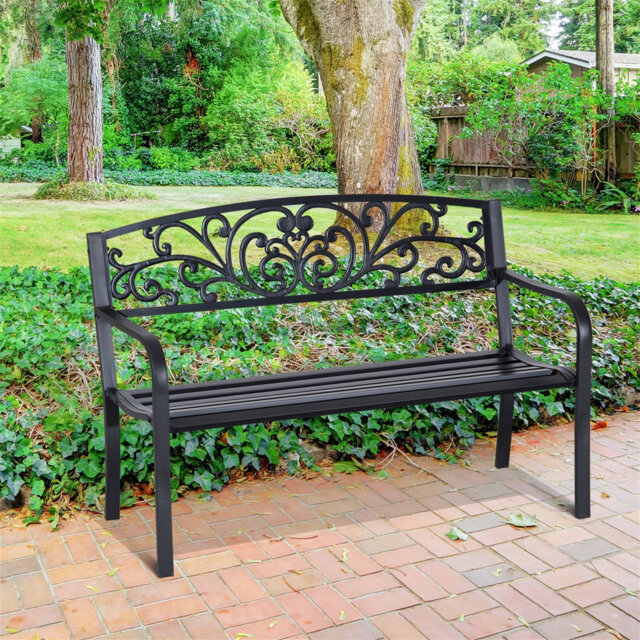 Aalena Steel Park Bench