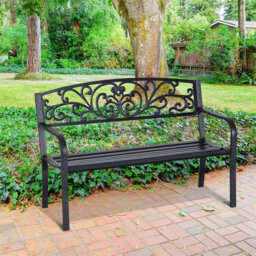 Aalena Steel Park Bench