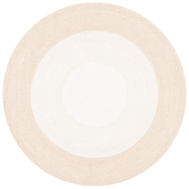 Round Alphee Hand Woven Indoor / Outdoor Area Rug