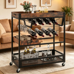 Metal Bar Cart