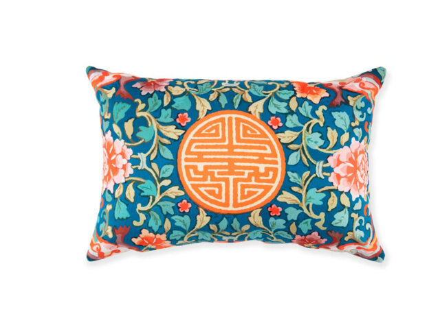 Excelsa cushion La Via Della Seta Living cotton 45x30x20 cm