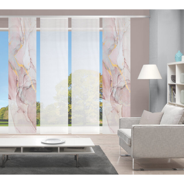 Patria Semi Sheer Curtain Panel Pair