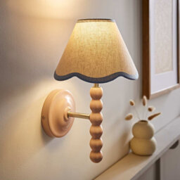 Alderic Manufactured Wood Armed Sconce