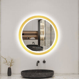 Aluminium Round Mirror
