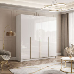 4 Door Manufactured Wood Wardrobe