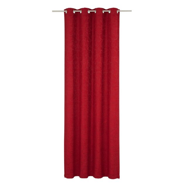 Siglerville Eyelet Curtain Single Panel, opaque