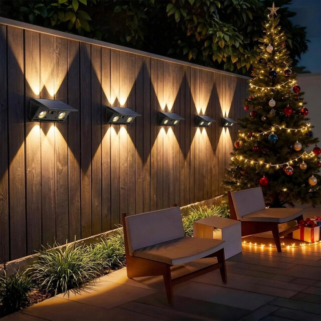 Natural Solar Powered Deck Light