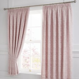 Avonia Cotton Blend Room Darkening Curtain Pair