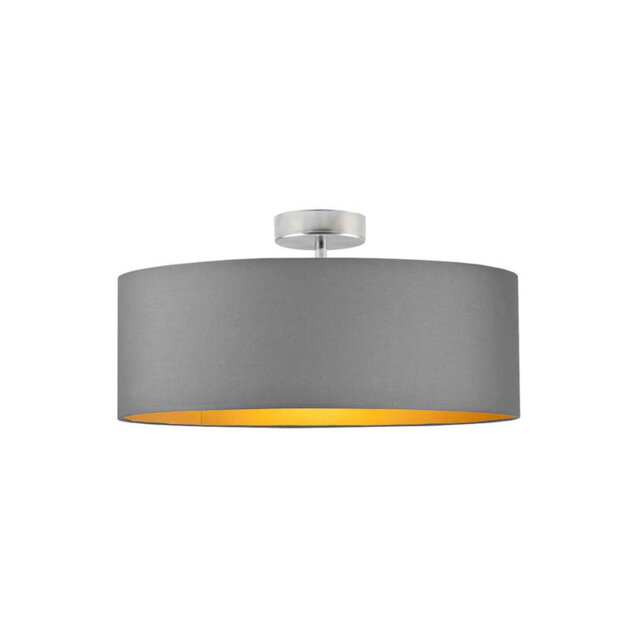 Sunburg Fabric Semi Flush Mount