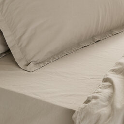 Hebden Washed Cotton Fitted Sheet