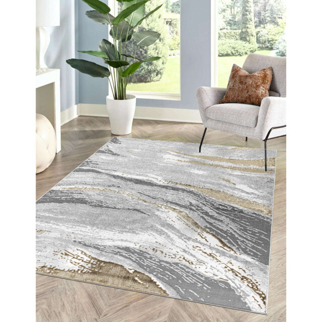 Abstract Indoor / Outdoor Area Rug