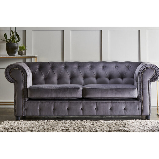 Aaron 2 Seater Velvet Sofa