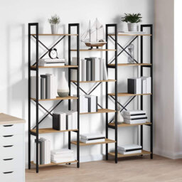 167cm H x 156cm W Steel Bookcase