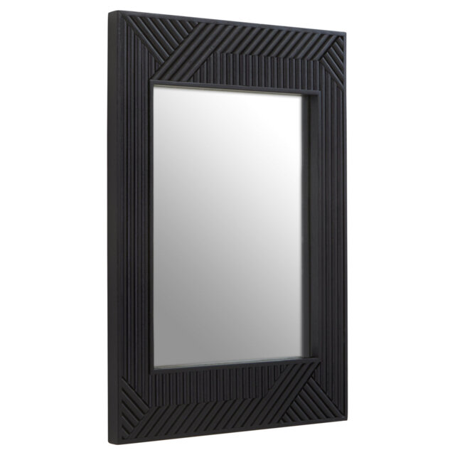 Solid Wood Rectangle Mirror