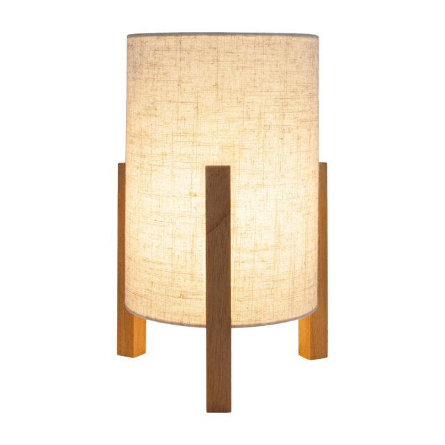 Andreu Wood Tripod Lamp
