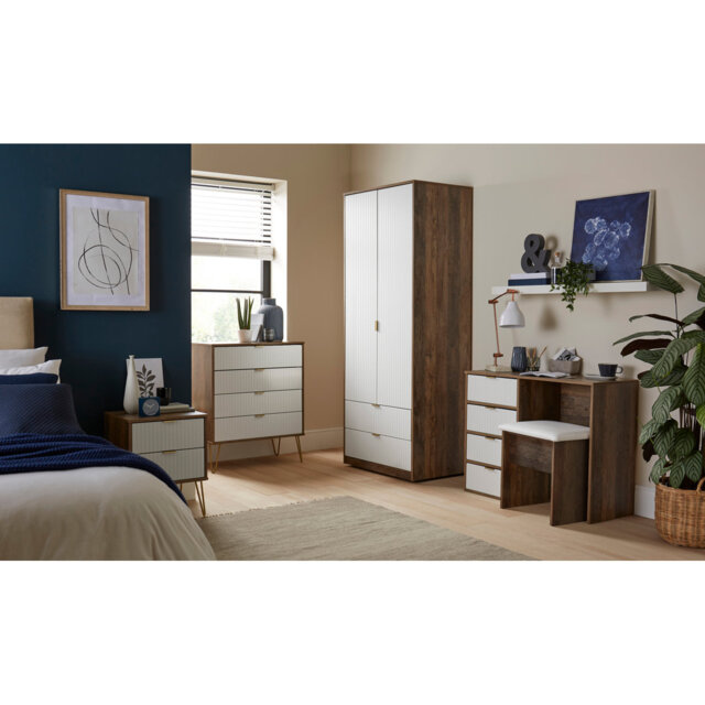Fully Assembled Anacarina 3 - Drawer Chest of Drawers