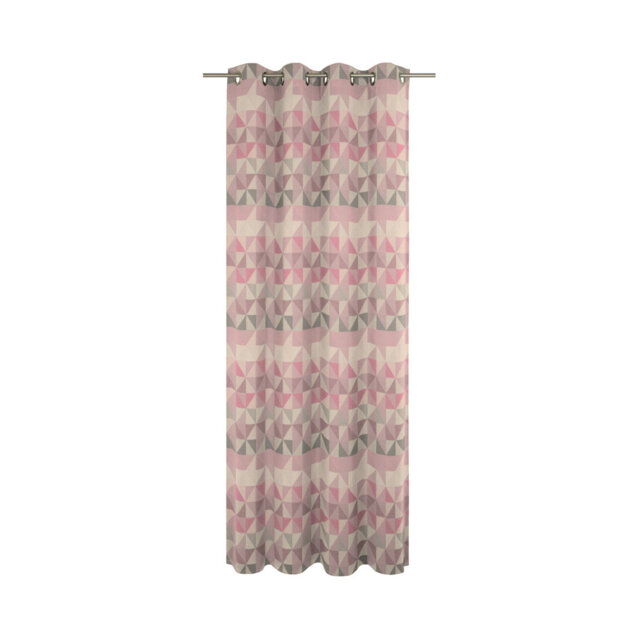 Vanesa Cotton Room Darkening Curtain Single Panel