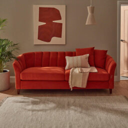 Sligo 4 Seater Velvet Sofa