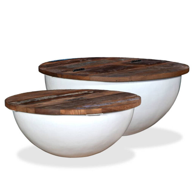 Nadia Solid Coffee Table with Storage