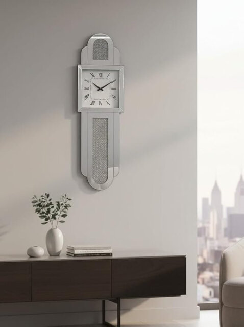 Glass Wall Clock