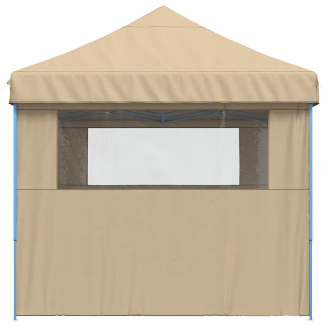 Vidaxl Foldable Tent Pop-Up With 4 Side Walls Outdoor Party Tent Garden Gazebo
